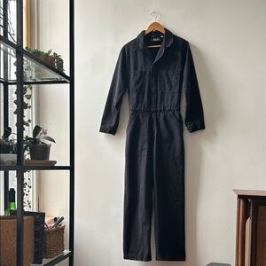 Big Bud Press Black Long sleeve Unisex Jumpsuit